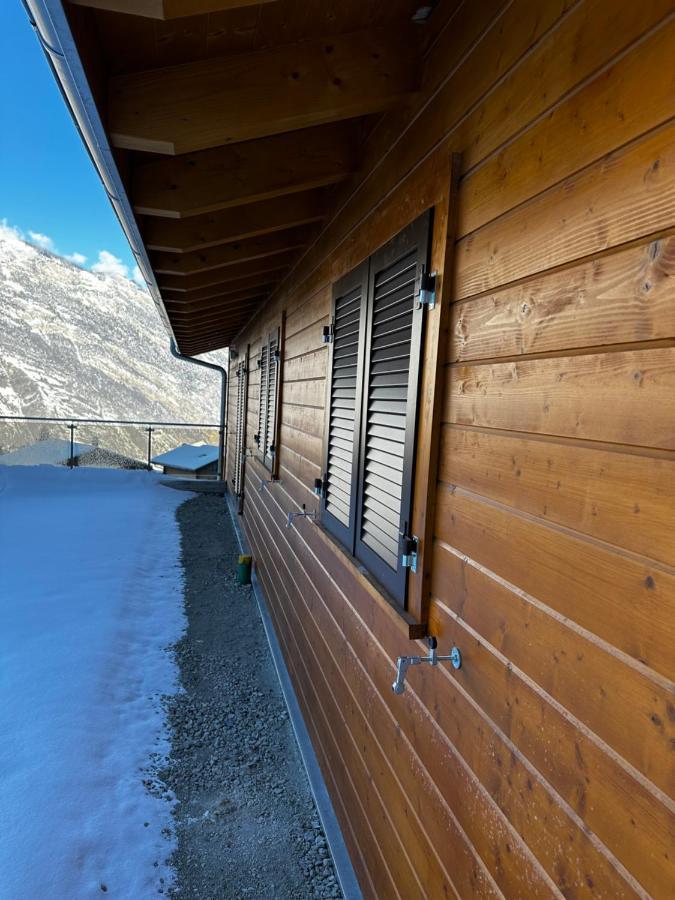 Chambres D'Hotes Les Louettes A Sapinhaut Canton Du Valais Saxon 외부 사진